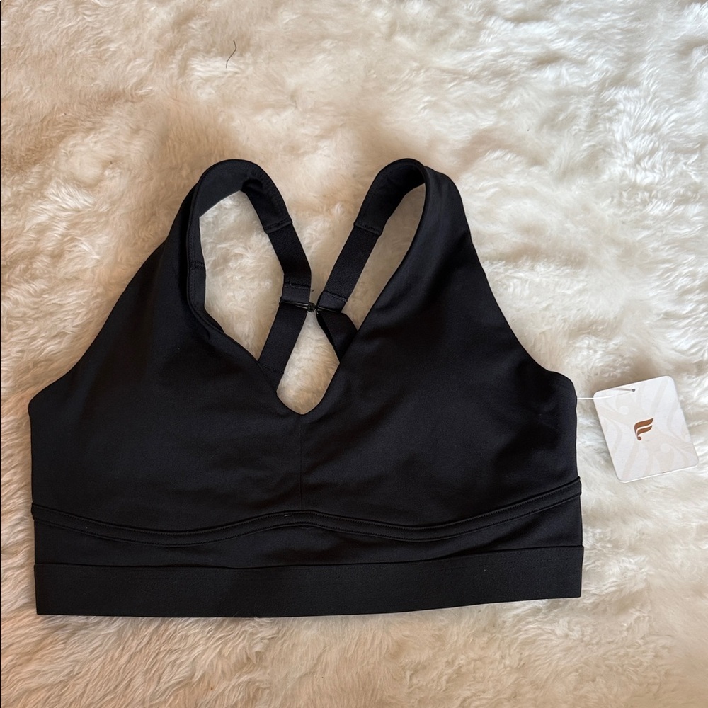 Fabletics All Day Every Day Bra – Black, Size Medium (NWT)